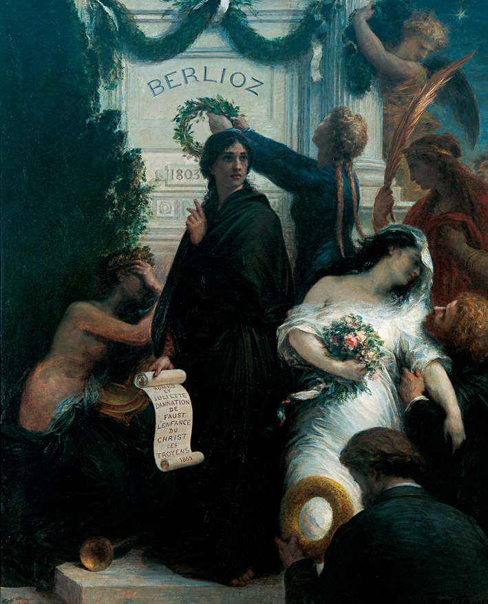  方丹·拉图尔 Fantin-Latour 柏辽兹周年 O Aniversário (A Berlioz),1878